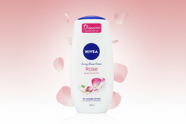 NIVEA SHOWER CREAM INDULGE MOISTURE ROSES 250ML