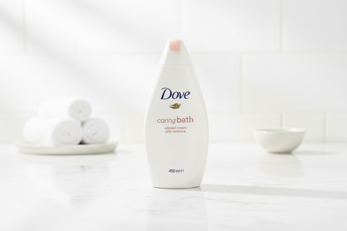 Dove Bath Cream Almond 450ml