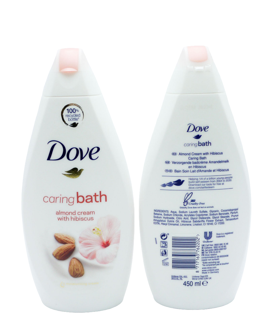 DOVE CREAM BATH ALMOND 450ML