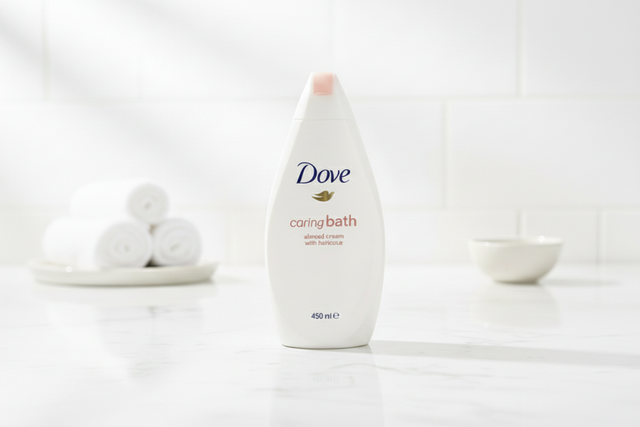 Dove Bath Cream Almond 450ml