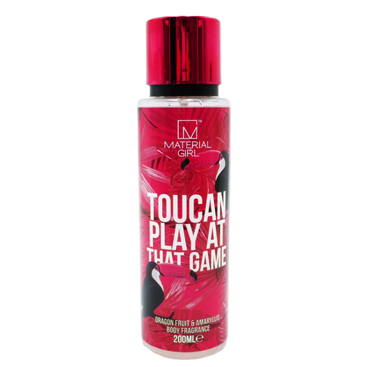 MATERIAL GIRL BODY MIST TOUCAN PLAY AT THAT GAME  200ML