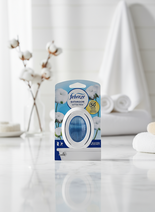 FEBREZE BATHROOM AIR FRESHENER COTTON FRESH 7.5ML