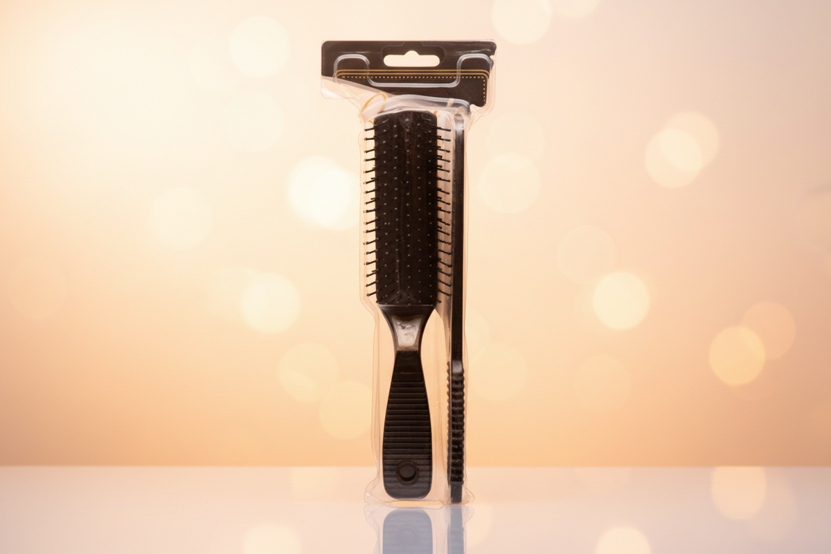 ZAZIE HAIR BRUSH & COMB SET OBLONG