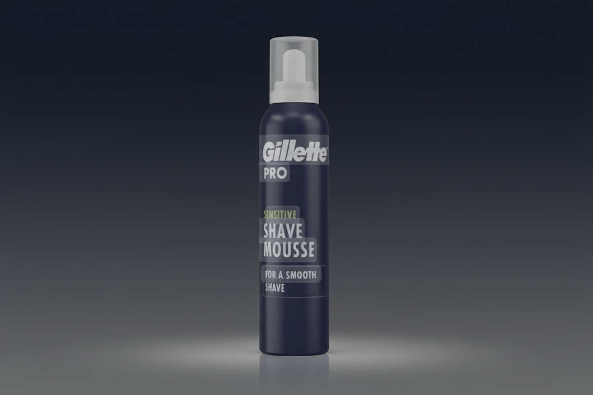 GILLETTE PRO SHAVE MOUSSE SENSITIVE  240 ML