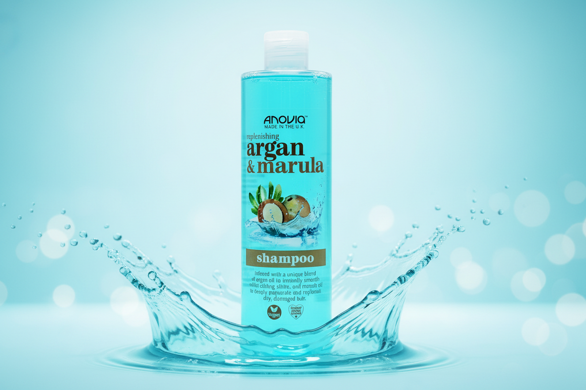 ANOVIA SHAMPOO ARGAN & MARULA 415ML.