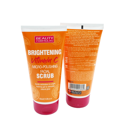 BEAUTY FORMULAS FACIAL SCRUB VITAMIN C  POLISHING 150ML