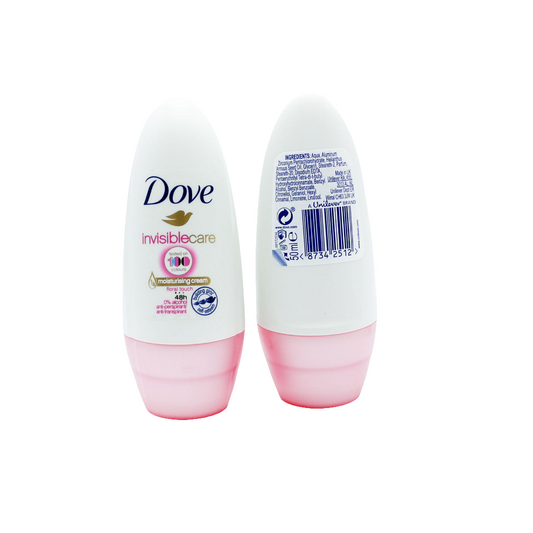 DOVE ROLL ON INVISIBLE CARE LILY & ROSE 50ML.