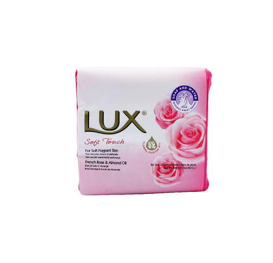 LUX SOAP SOFT TOUCH FRENCH ROSE 3PK