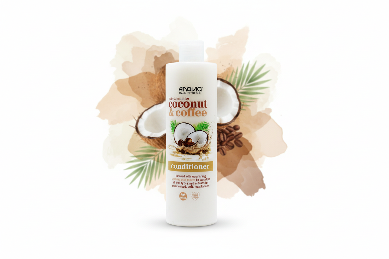 ANOVIA CONDITIONER COCONUT  COFFEE 415ML.