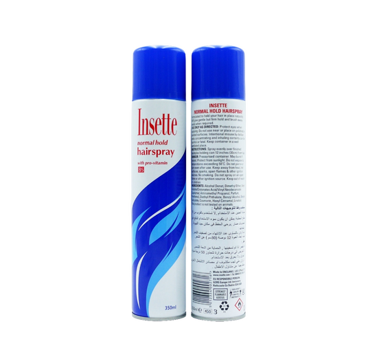 INSETTE HAIRSPRAY NORMAL HOLD 17/7/26 350ML