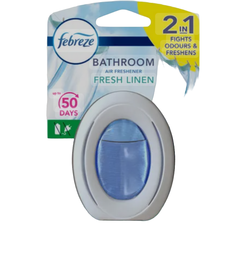 FEBREZE BATHROOM AIR FRESHENER FRESH LINEN 7.5ml