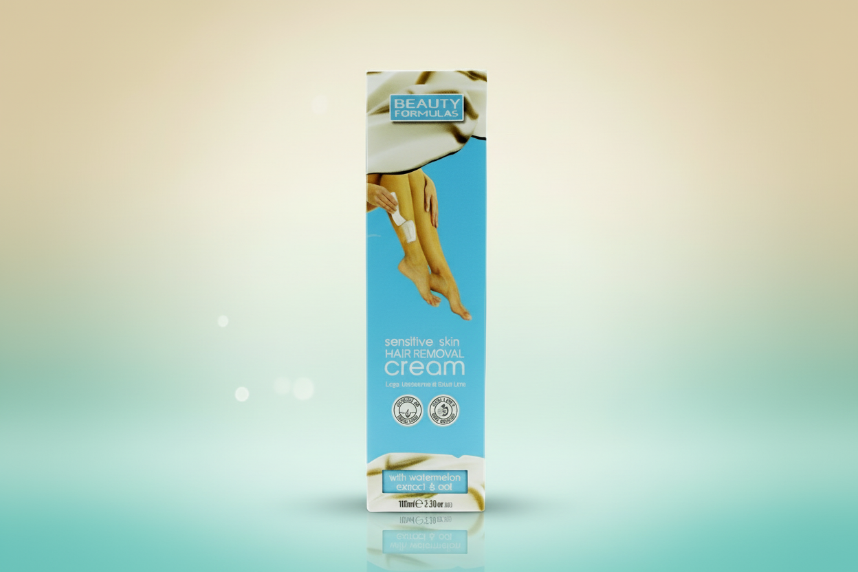 BEAUTY FORMULAS HAIR REMOVER CREAM SENSITIVE   100ML