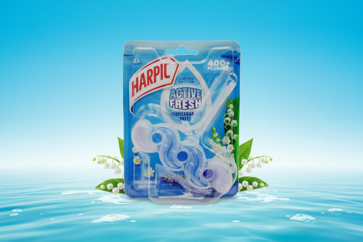 HARPIC RIM BLOCK MEDITERRANEAN BREEZE 35gm