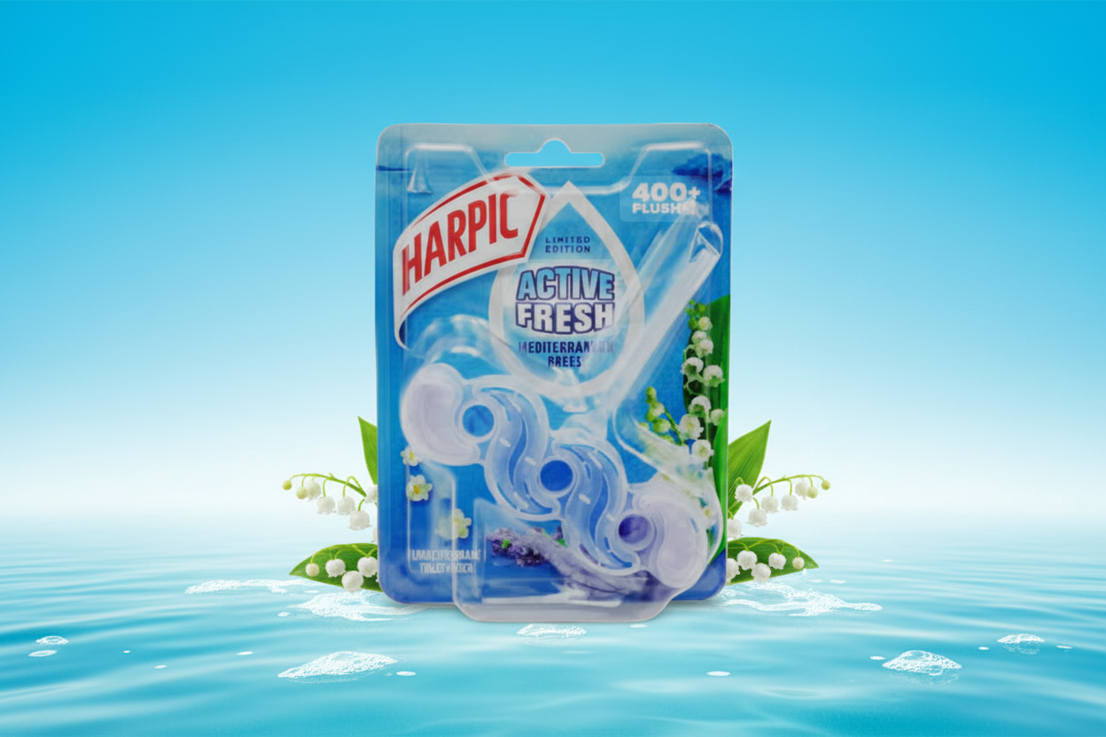 HARPIC RIM BLOCK MEDITERRANEAN BREEZE 35gm