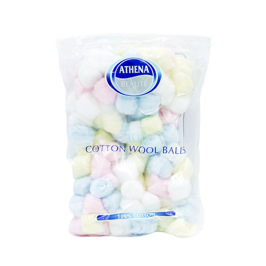 ATHENA COTTON BALLS COLOURED 100'S