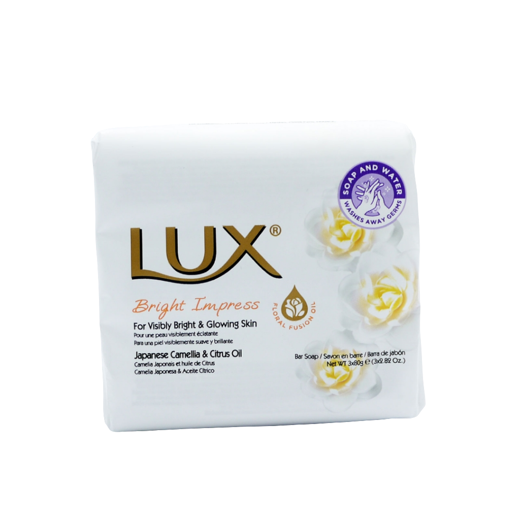 LUX SOAP WHITE 3PK