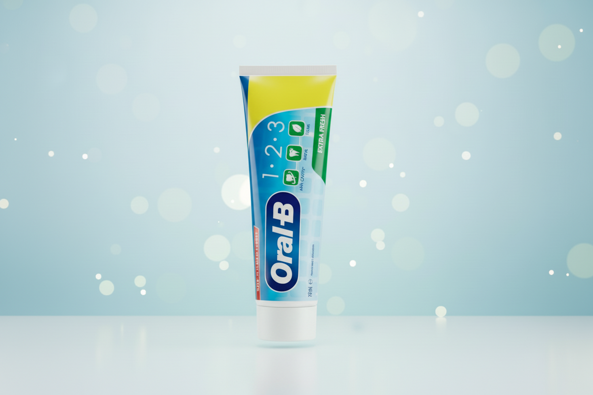 ORAL B TOOTHPASTE 123  FRESH 75ML
