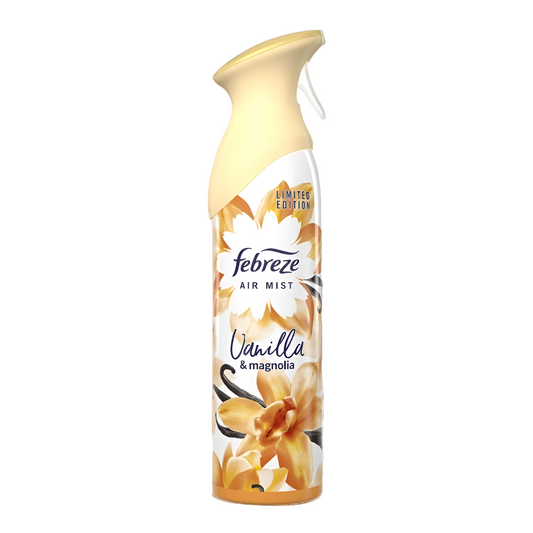 FEBREZE AIR MIST VANILLA AND MAGNOLIA 185ML.