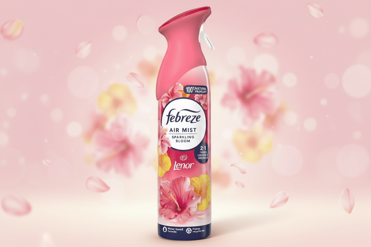 Febreze Air Mist Sparkling Bloom 185ML.
