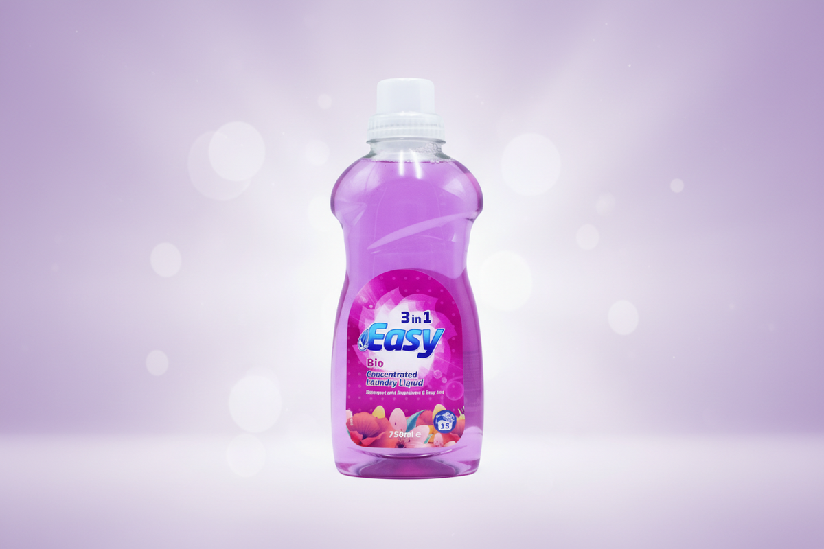 EASY LIQUID 3IN1 CONC LAUNDRY 15 WASH BIO 750ML