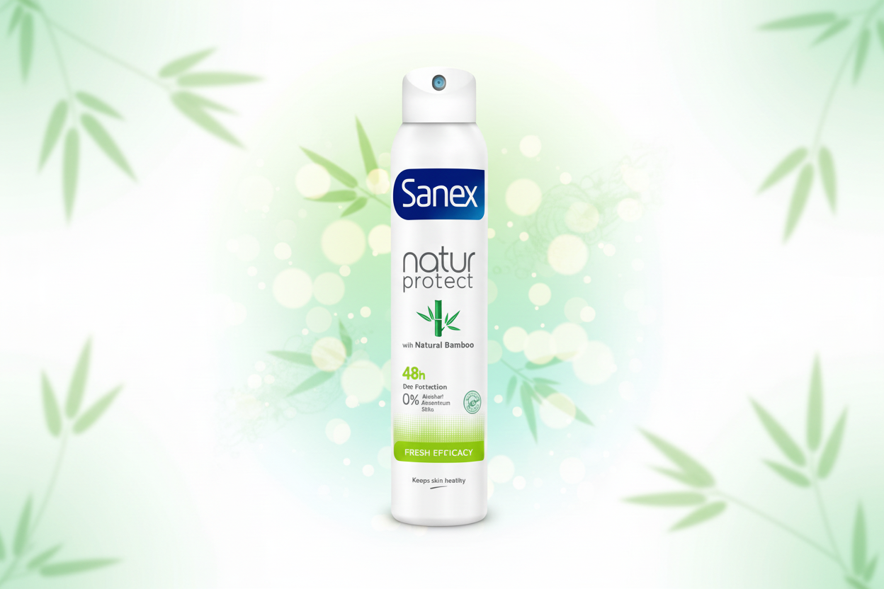 SANEX DEODORANT BAMBOO PROTECT INVISIBLE FRESH 200ML