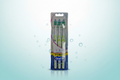 ORAL B TOOTHBRUSH CLASSIC CARE123 MEDIUM 3s