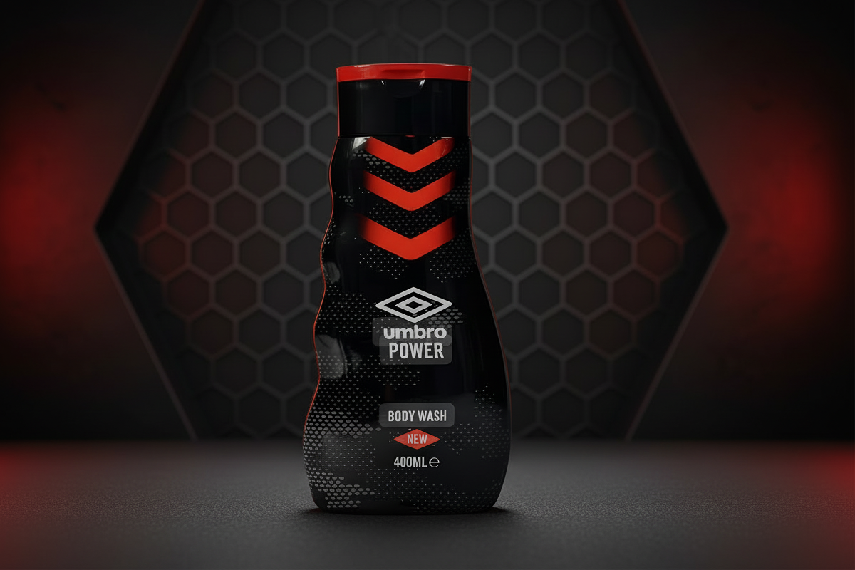 Umbro Bath & Shower Gel Power Red 400ml