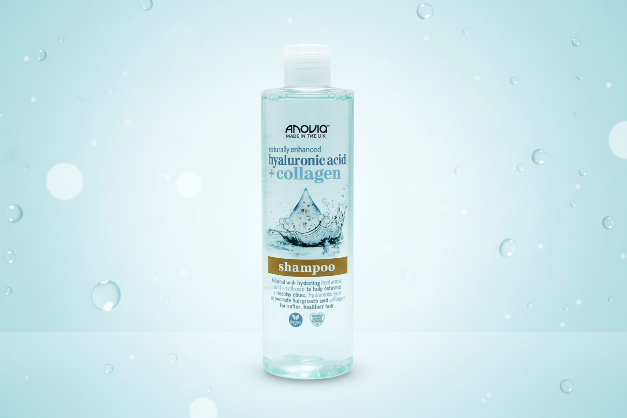 ANOVIA SHAMPOO HYALURONIC ACID & COLLAGEN 415ML.