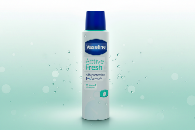 VASELINE APA WOMAN ACTIVE FRESH 250ML