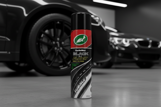 Turtle Wax Black Trim & Tyre Wax 500ml.