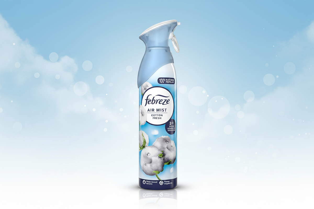 Febreze Air Mist Cotton Fresh 185ML