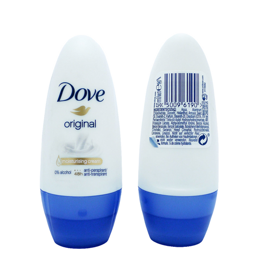 DOVE ROLL ON DEODORANT ORIGINAL WOMEN 50ML.