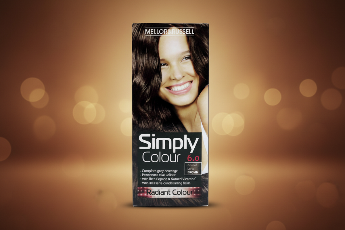 SIMPLY COLOUR NATURAL LIGHT BROWN NO 6