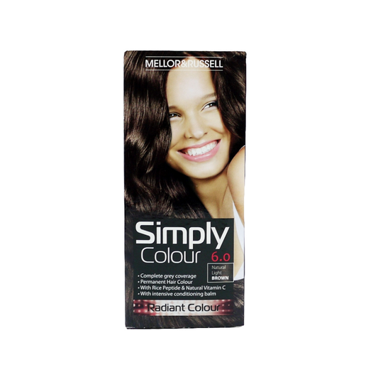 SIMPLY COLOUR NATURAL LIGHT BROWN NO 6