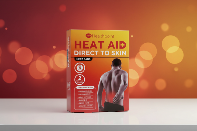 HEAT AID HEAT PATCH DIRECT TO SKIN 2PK