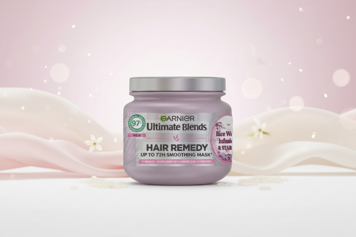 GARNIER ULTIMATE BLENDS REMEDY RICE WATER 340 ML