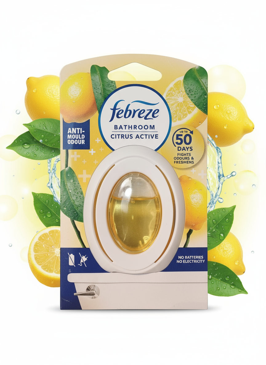 FEBREZE BATHROOM AIR FRESHENER CITRUS ACTIVE 7.5ML