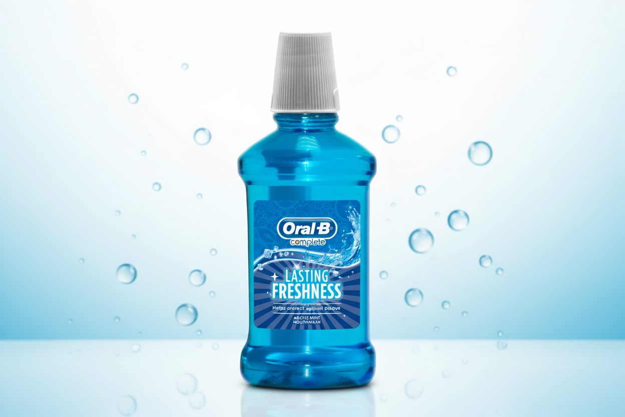 ORAL B MOUTHWASH COMPLETE  05/26 250ML