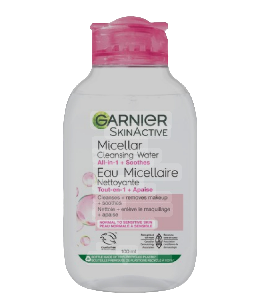 GARNIER CLEANSING WATER SENSITIVE MICELLAR 100 ML