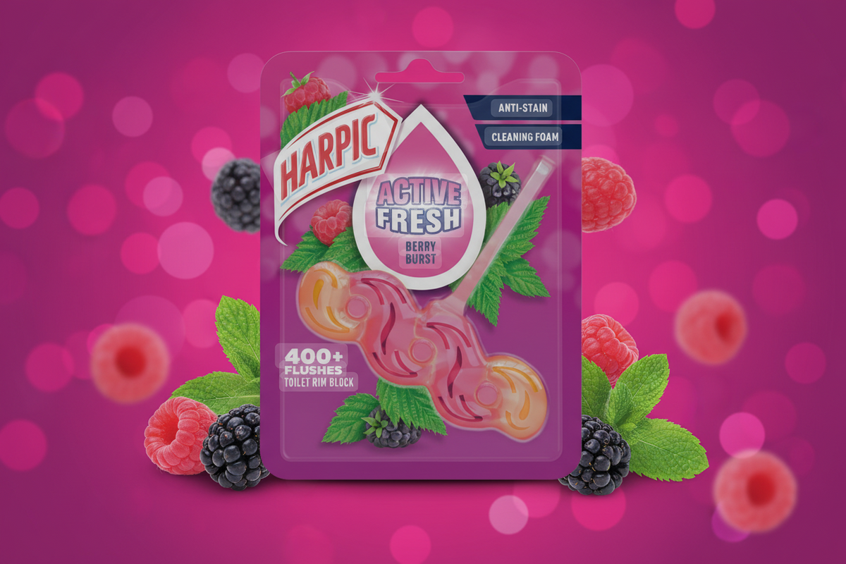 HARPIC RIM BLOCK BERRY BURST 35gm