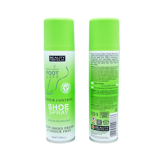 BEAUTY FORMULAS ODOUR SHOE SPRAY 150ml