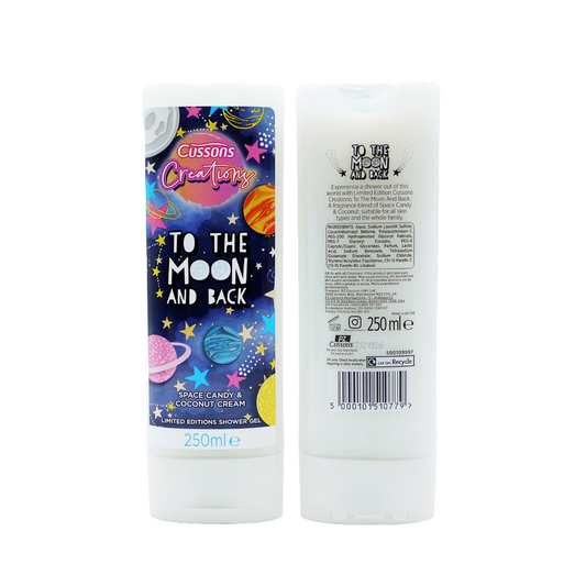 CUSSONS CREATIONS SHOWER GEL TO THE MOON & BACK 250ML.