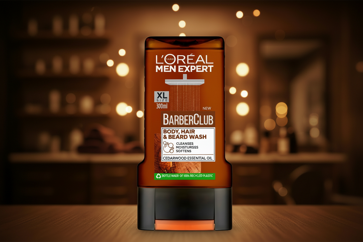 LOréal Men Expert Barber Club Shower Gel 300ml | Imported from UK 🇬🇧