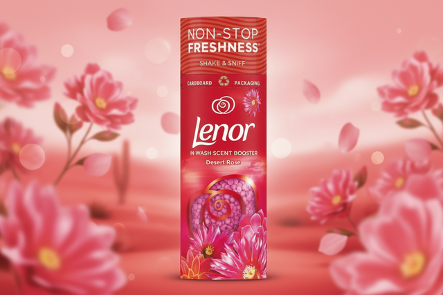 Lenor Beads Desert Rose In-Wash Scent Booster 176GM