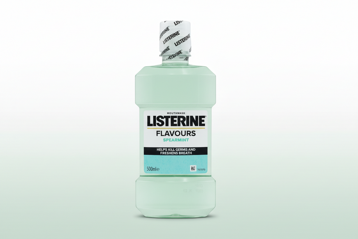 LISTERINE MOUTHWASH FLAVOURS SPEARMINT 500ML