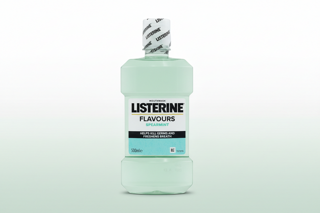 Listerine Mouthwash Flavours Spearmint 500ml
