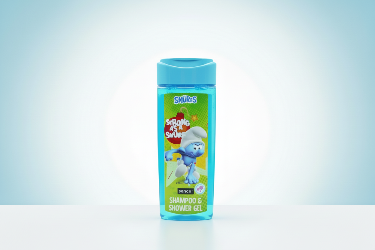 Smurfs Shampoo & Shower Gel 210ml | 100% Original, Imported from UK 🇬🇧