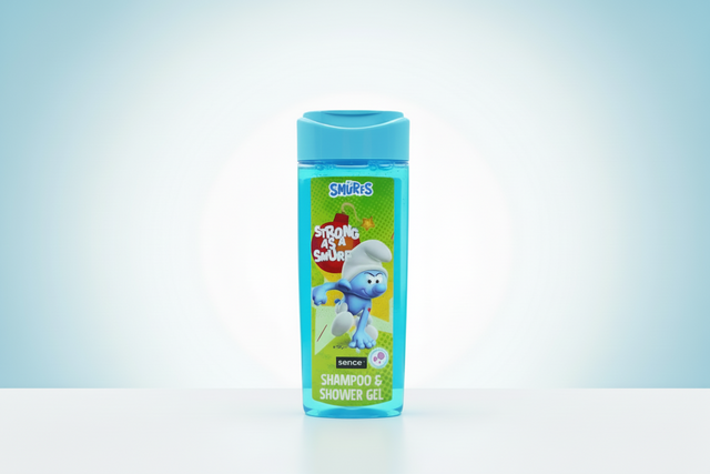 Smurfs Shampoo & Shower Gel 210ml | 100% Original, Imported from UK 🇬🇧