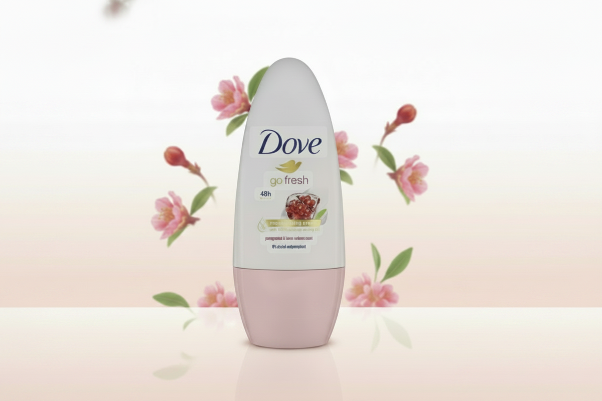DOVE ROLL ON DEODORANT FRESH POMEGRANATE 50 ML