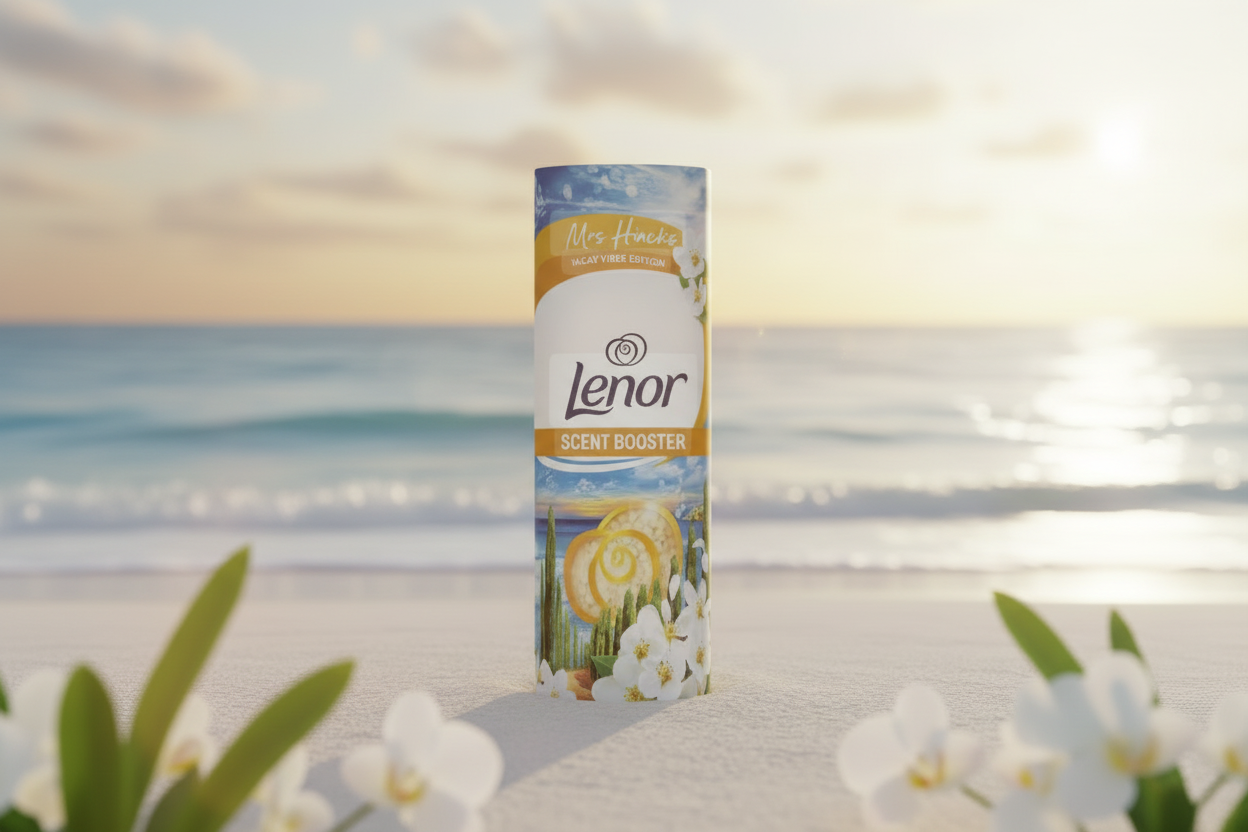 Lenor Beads Amethyst & Floral Bouquet In-Wash Scent Booster 245g | Imported from UK 🇬🇧
